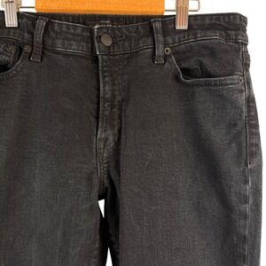 Lucky Brand Sweet Straight Jeans Womens 12/31 Black Denim 7WD10892 Regular Fit